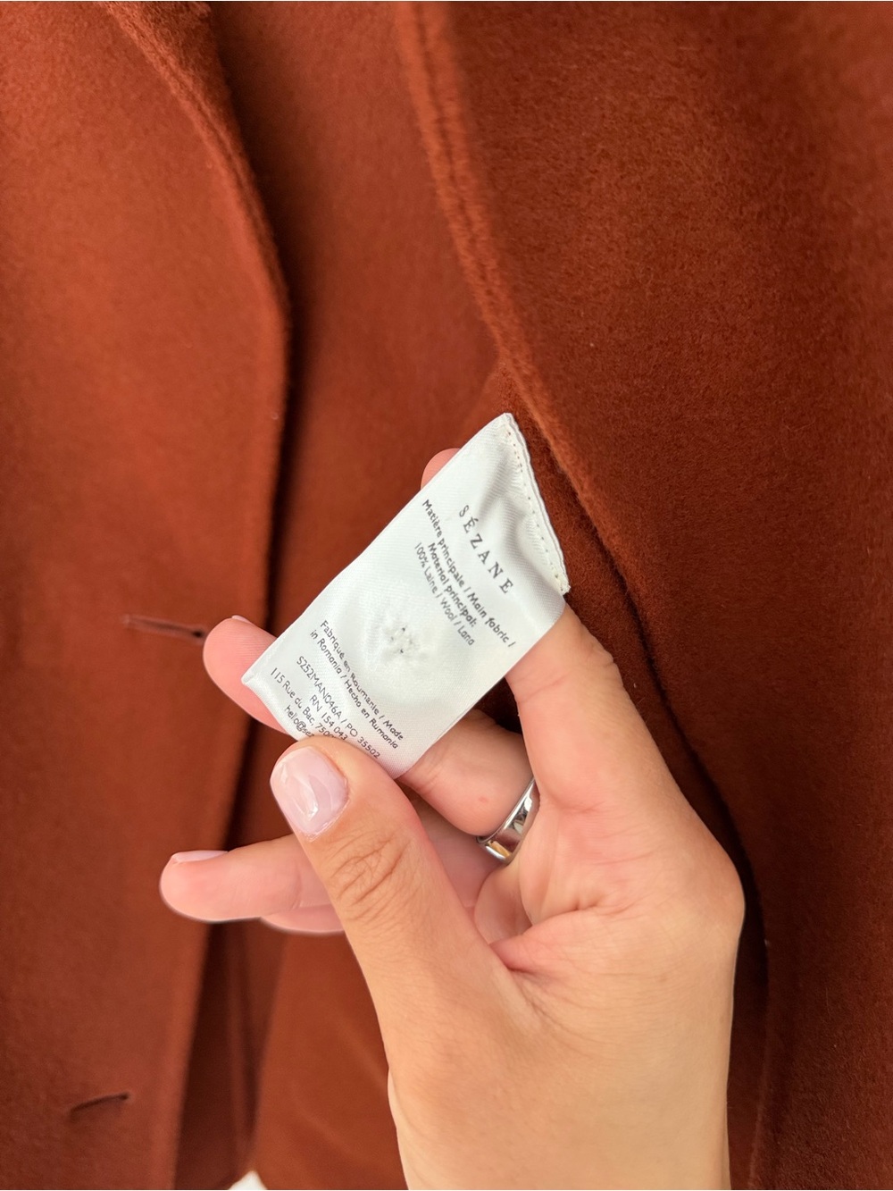 Sezane Rafael Coat - Picture 5 of 5